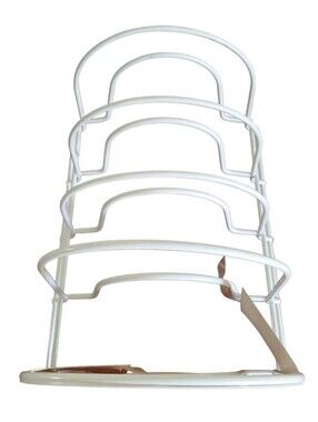 Pot Organizer Kitchen Dining Style Selections White Dishes Stacking
